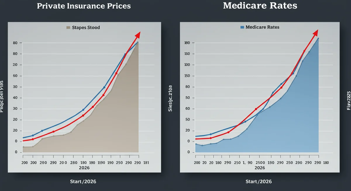 Private Hospital Prices Soar 47% Faster Than Medicare Rates Since 2019, KFF Analysis Reveals